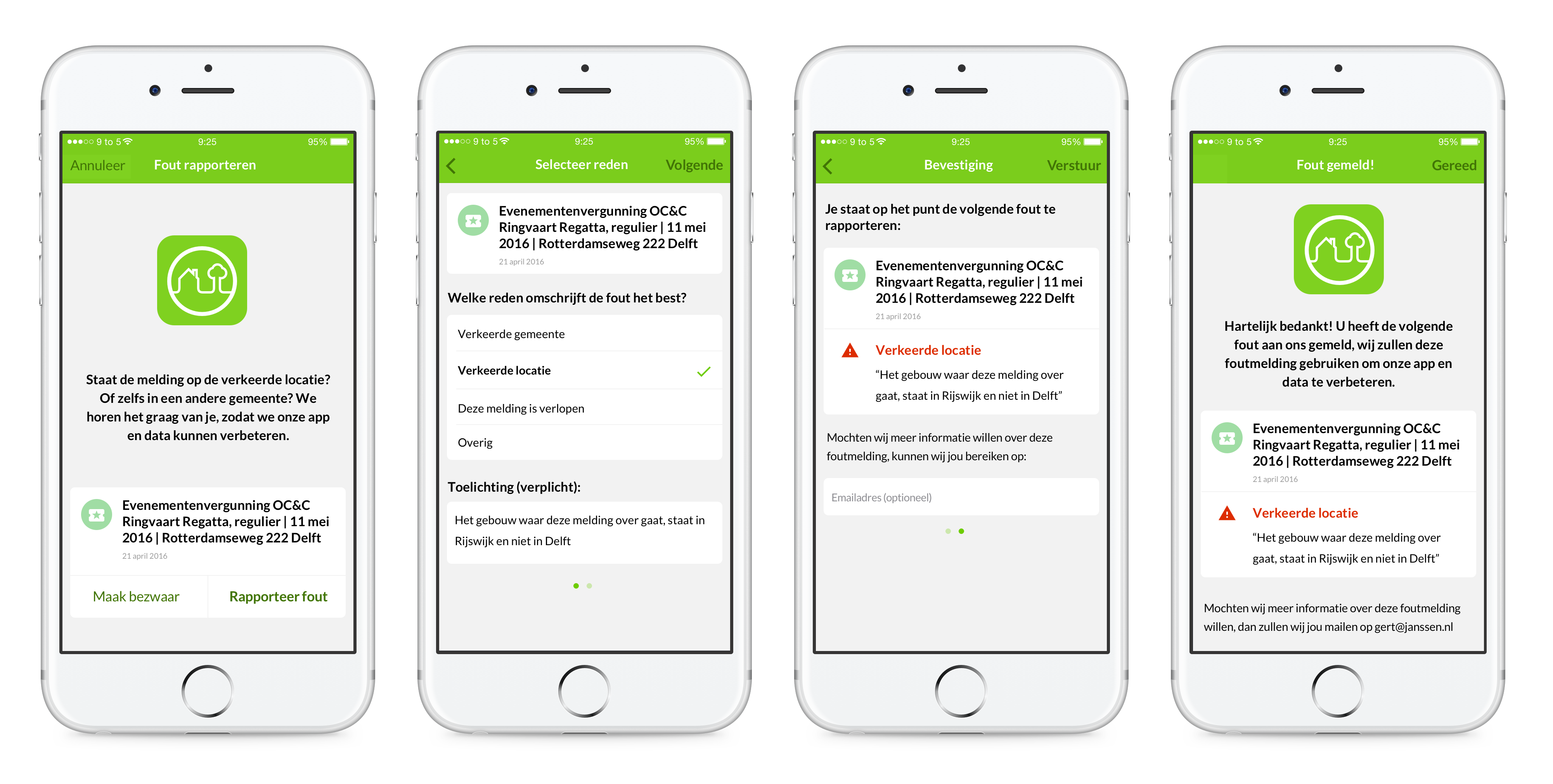 Gebruikers-feedback over officiële bekendmakingen