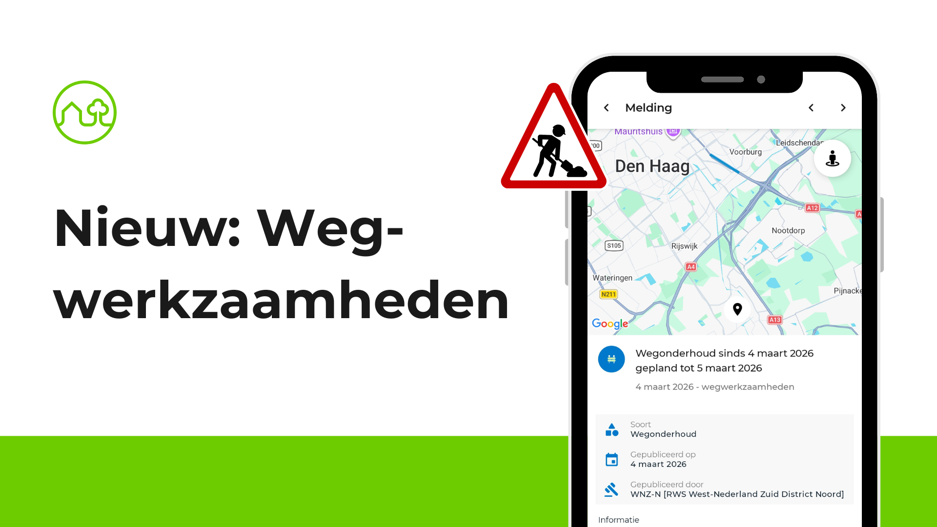 Nieuw: Wegwerkzaamheden