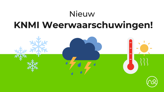 Nieuw: KNMI Weerwaarschuwingen